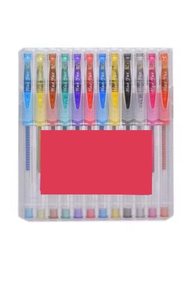 Glitter Colour Gel Pen Fruits Sinks Glitter Colour Gel Pen 12 colours