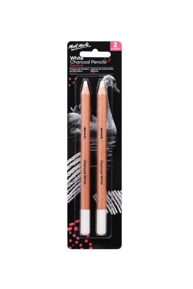 2- Pieces Pencil Set Brown/White