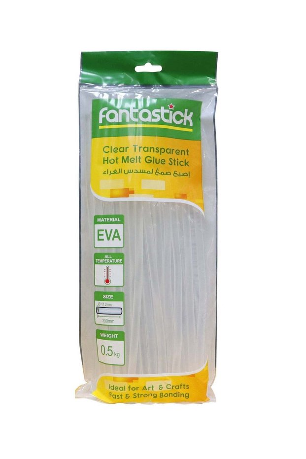 Thick Glue Stick For Glue Guns 11mm Diameter 500gm Content