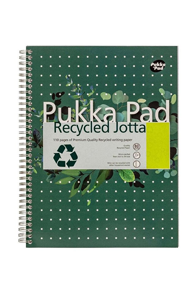 A4 Size Recycled Jotta Notebook 110 Pages