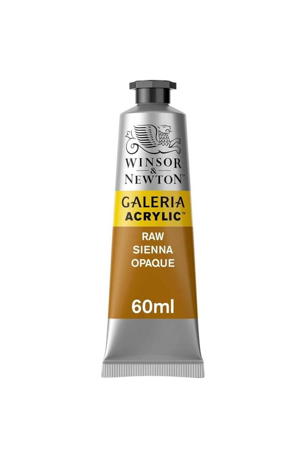 Galeria Acrylic Colour Paint Tube 60ml Content Raw Siena Opaque