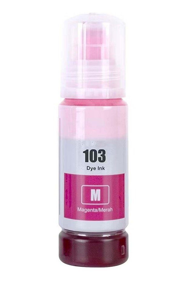 Ink 103 (1 SET) Compatible for EPSON ink Magenta L1110 L3110 L3111 L3150 L3151 L3156 L3160 L5190 Ma