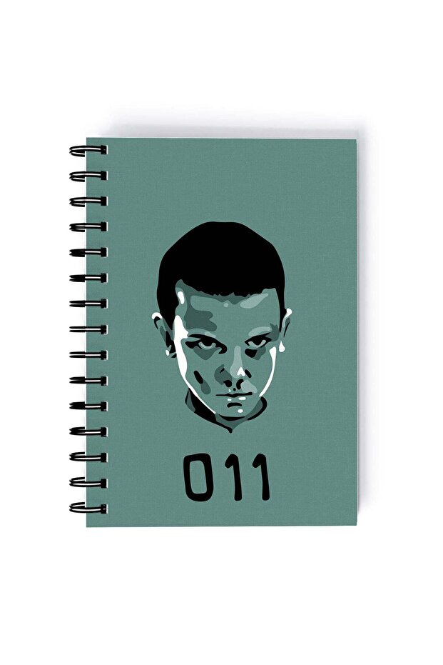 Spiral A5 Notebook 011 Eleven Netflix TV Series Stranger Things