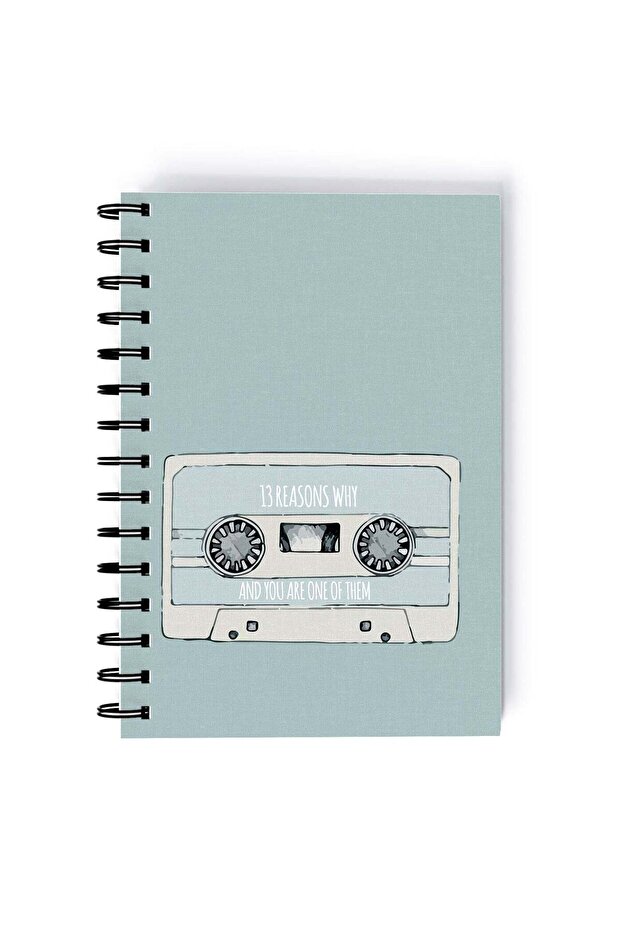 Spiral A5 Notebook Artwork Netflix TV Series 13 Reasons Why