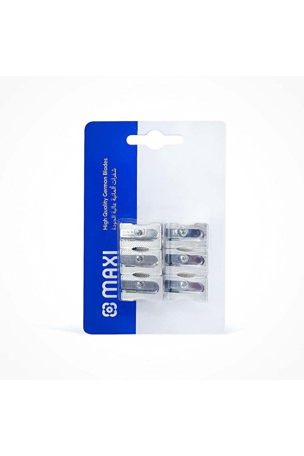 Maxi Metal Sharpener Single Hole 6-Pack