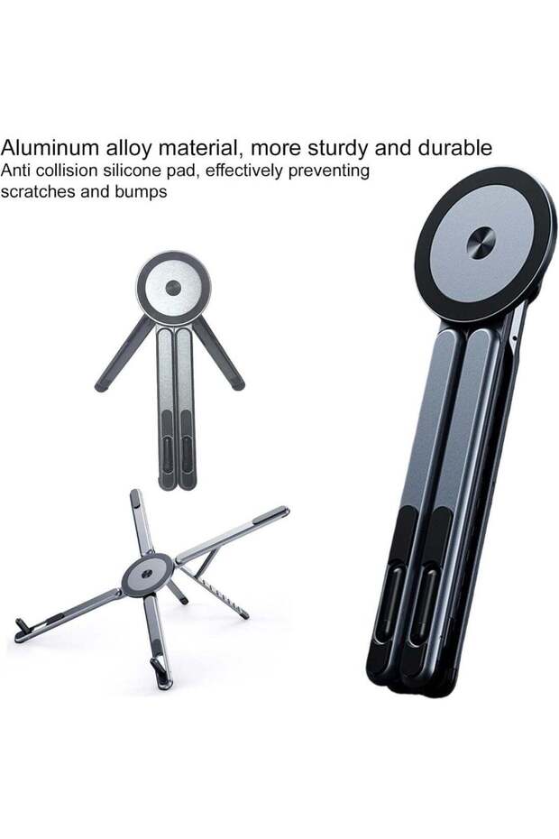 Multi-Purpose Portable Magnetic Stand, Suitable for Smartphones, Pad,Laptop, AluminumAlloy Material