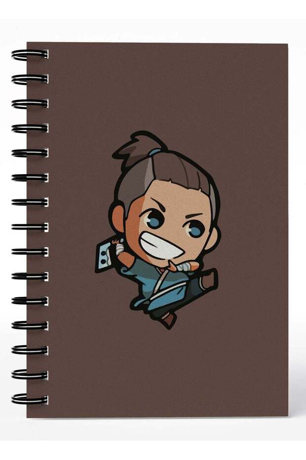 Wirebound Spiral Notebook The Last Airbender Avatar Aang Lined Writing Journal