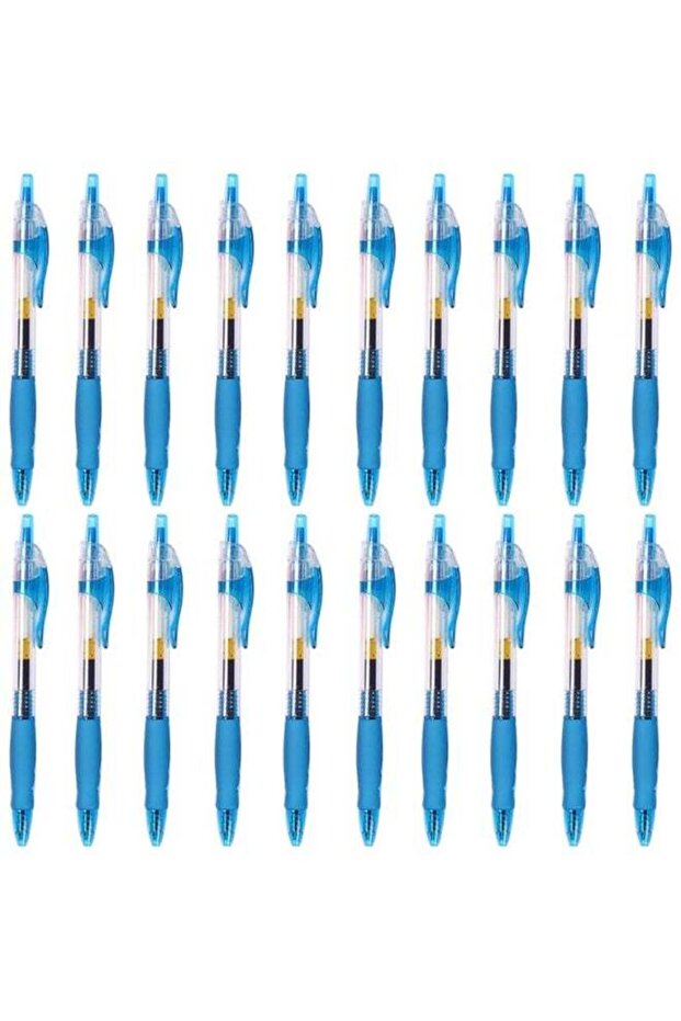 Qiccijoo 20 Pack Retractable Ballpoint Pen,Ultra Long Lasting and Consistent Ink Flow for School,Te