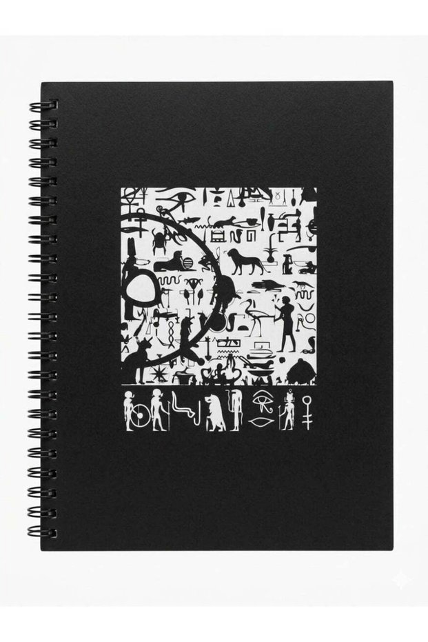 Ancient Code Notebook A5 160 Pages for School & Student Notes