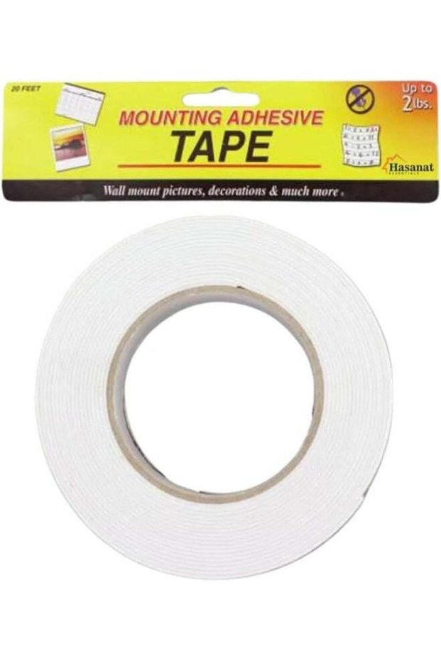Essentials Double-Sided Adhesive Foam Tape – Strong Hold for Art, Crafts, and Decoration