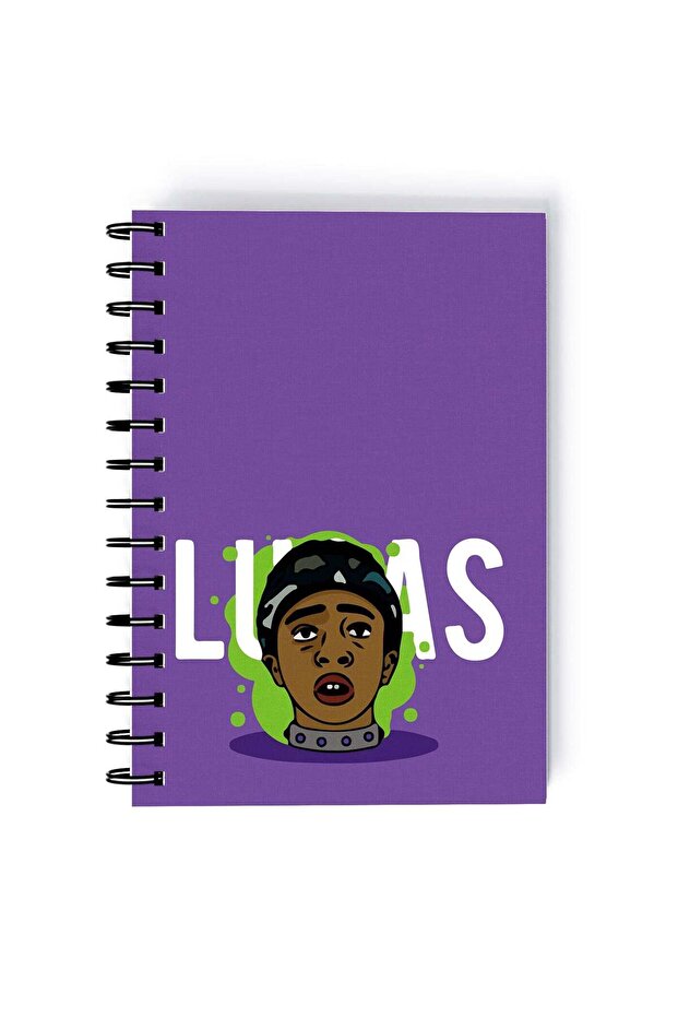 Spiral A5 Notebook Stranger Things TV Series Netflix Lucas