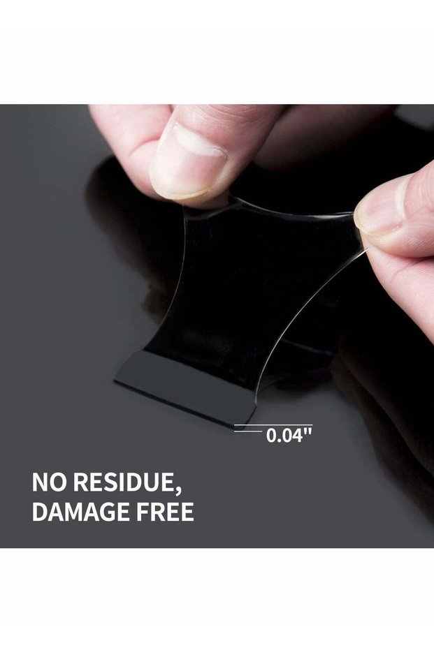 96 Pcs 5" Double-Sided Nano Tape for Carpet, Photos, DIY Projects - Strong Adhesive for Home & Offi