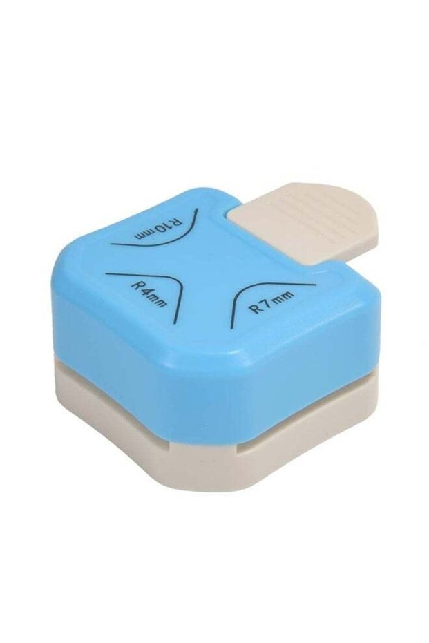 3 in 1 Corner Rounder Punch 4mm/7mm/10mm 3 Way Punch Board Photo Cutter Card Making and Scrapbookin