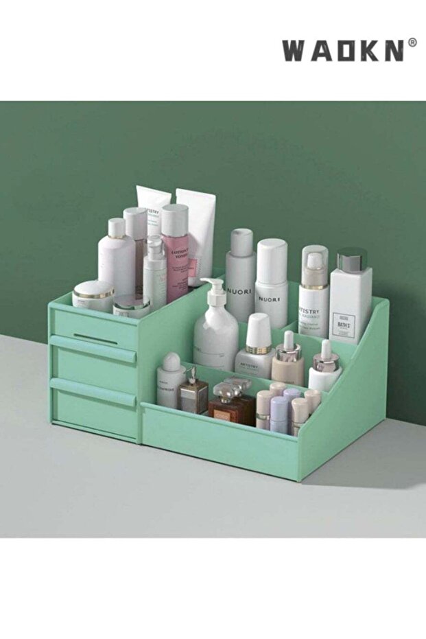 Makeup organizer,Cosmetic Storage Box with Drawer for Bathroom, Countertop, Bedroom Dresser, Vanity
