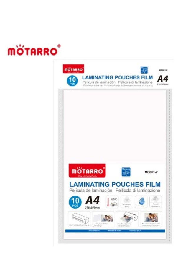 A4 Laminating Pouches Clear PACK OF 10