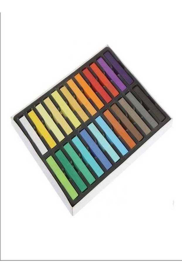24-Piece Hair colour Chalk Set