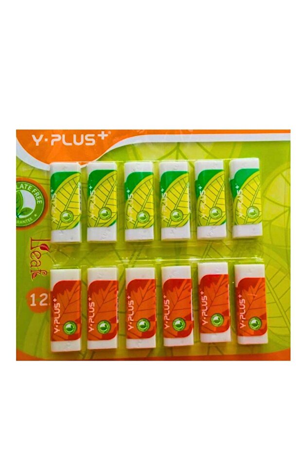 Leaf Eraser (Pack Of 12 Pieces)