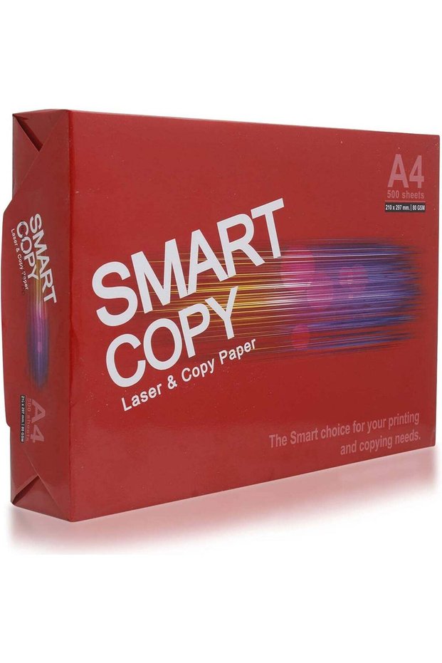 Smart Copy A4 Laser & Copy Paper - 500 Sheets, 80 GSM