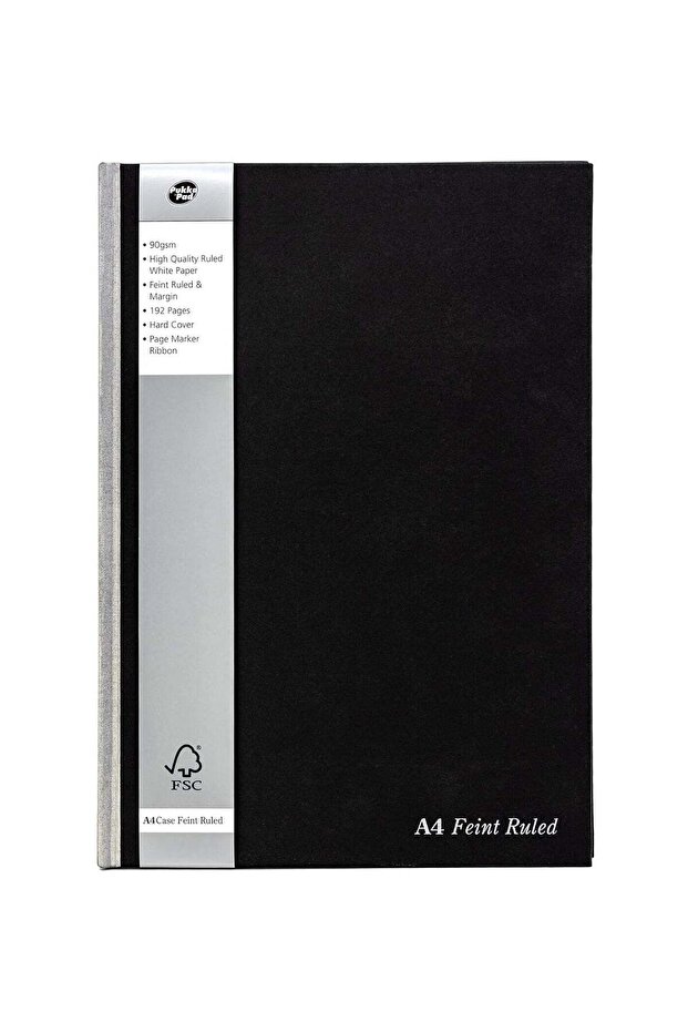 A4 Size Hardbound Lined Notebook With 192 Pages And 90gsm Thickness