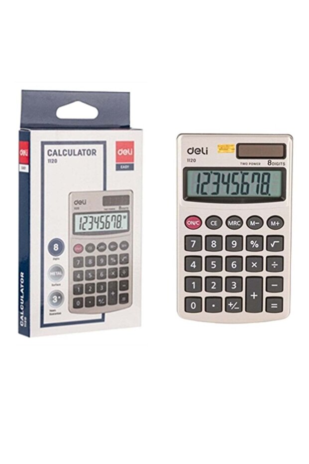 8-Digit Dual Power Calculator