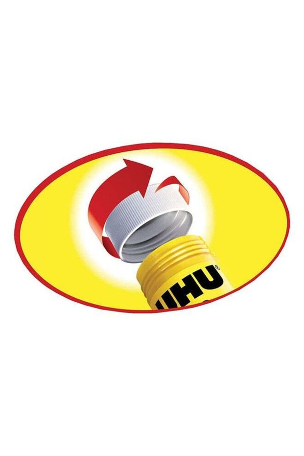 UHU Solvent Free Glue Stick 8.2G 5Pc Yellow/White/Black