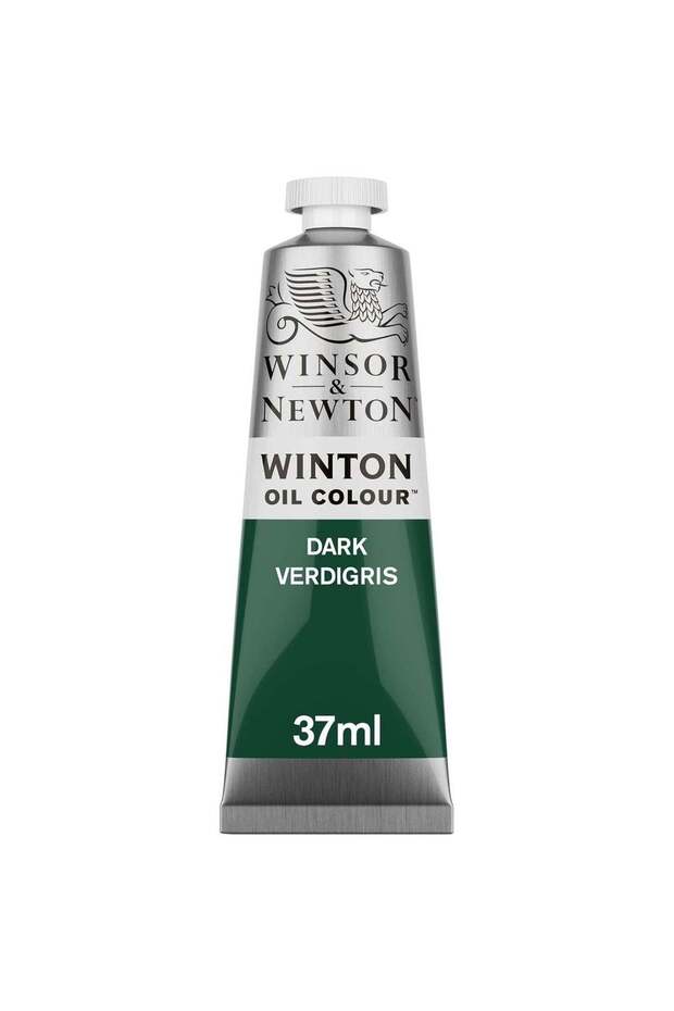 Winton Oil Colour Paint Tube 37ml Content Dark Verdigris