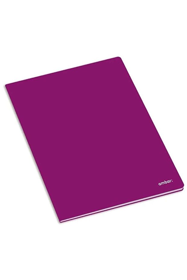 1-Piece A4 Size Single Lined Notebook Purple