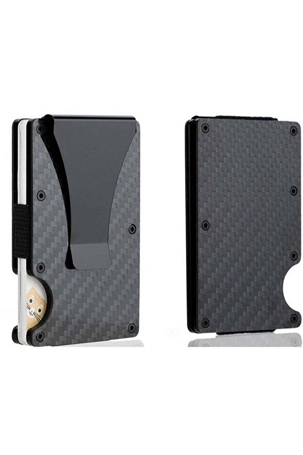 Men's RFID anti-theft aluminum alloy card holder, metal wallet, bank card holder, busin
