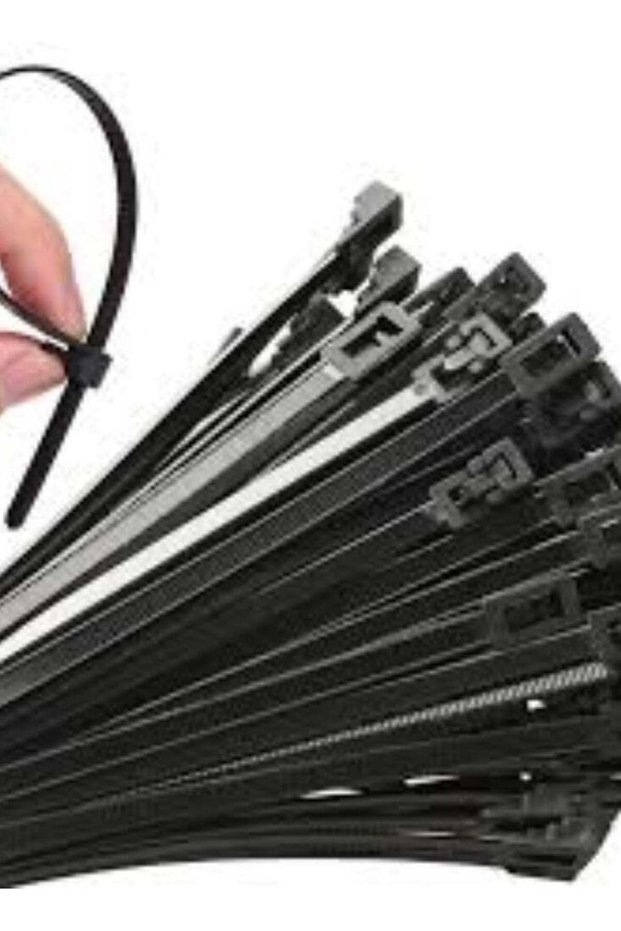 KNP Black Multi Purpose Nylon Cable Ties are Versatile Fastening Tools Used for Organizing and Secu