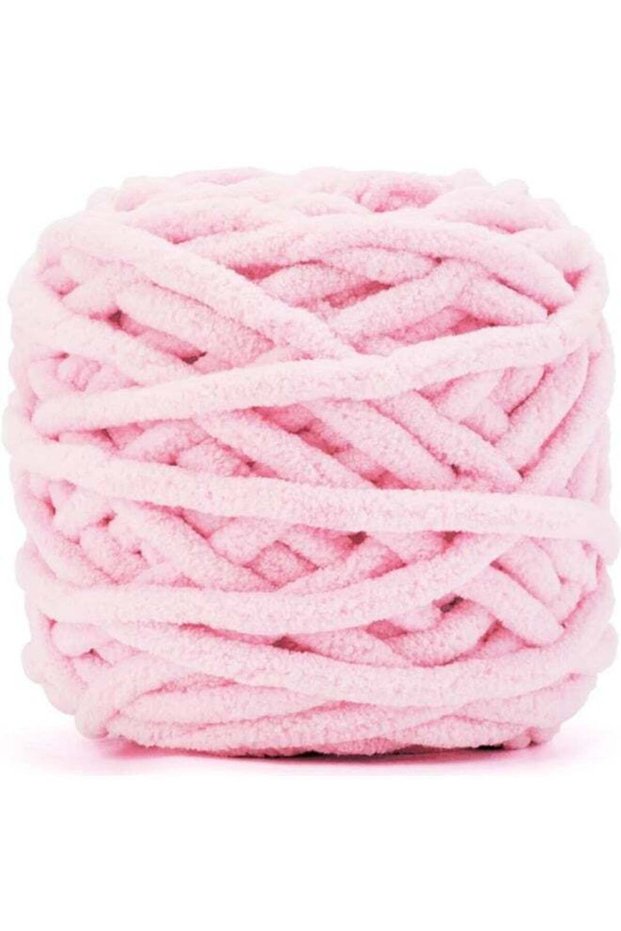 Blanket Yarn, 100g/3.5oz Pink Chenille Yarn Super Bulky #6, 46 Yards Soft Chunky Fluffy Yarn for Kn