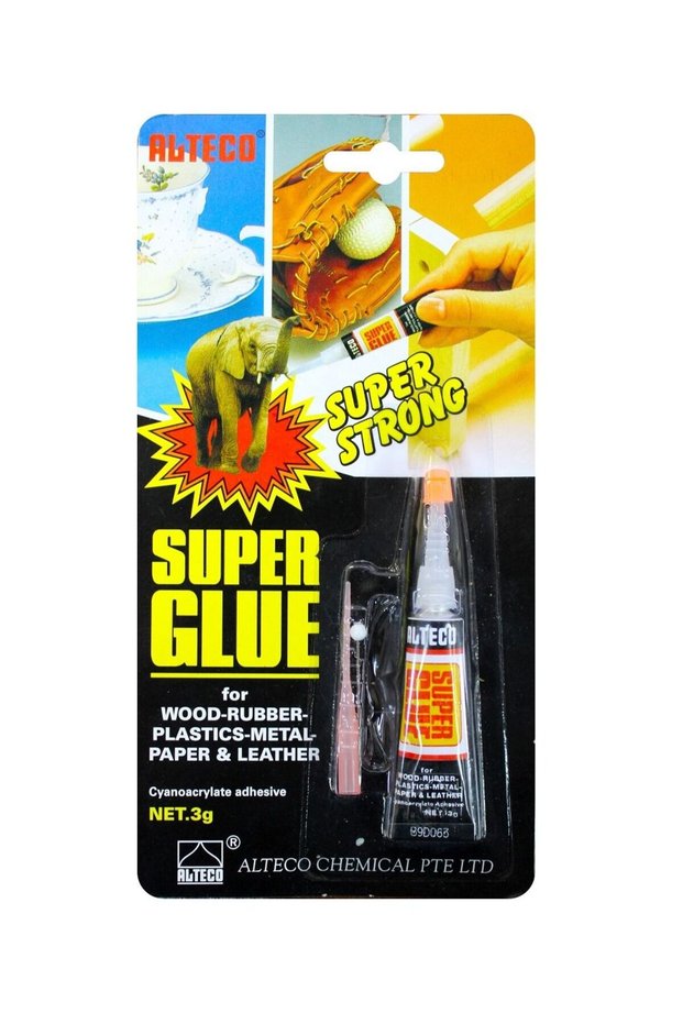 ALTECO SUPER STRONG GLUE FOR WOOD, RUBBER, PLASTICS, METAL, PAPER & LEATHER