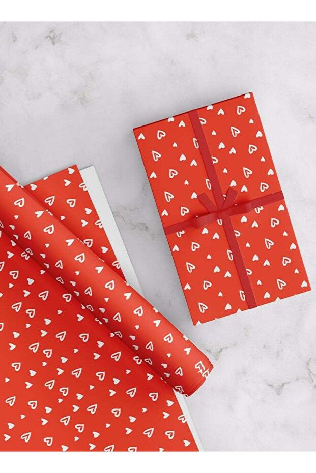 Heart Wrapping Paper Pack, 6 Sheets