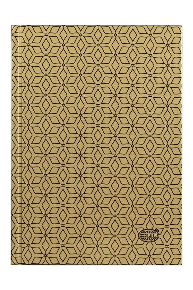 FIS® Notebook Hard Cover, A5 Size(14.8x21cm), 2 Quire, 192 Pages, 96 Sheets, Single Line Ruling, Go