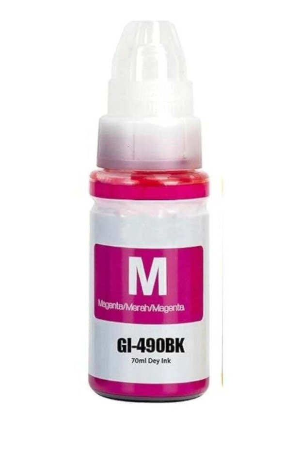GI-490 Ink Compatible with CANON Printer for PIXMA G3400, G2400, G1400, G4400, G4410, G3410, G2410,