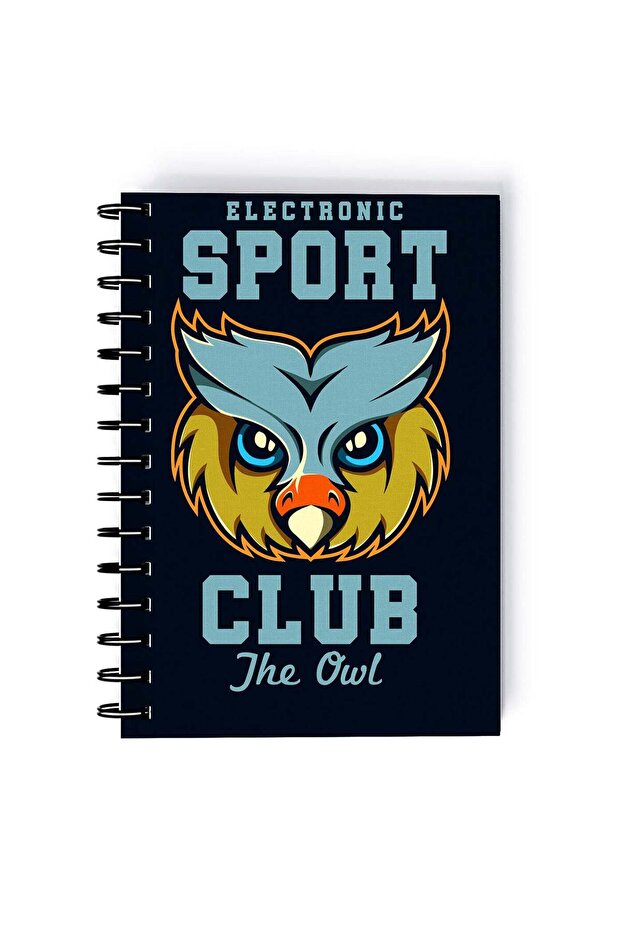 Sport Club Rectangle Spiral A5 Notebook Multicolour