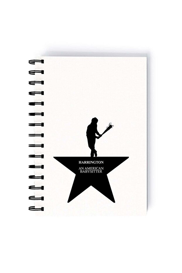 Spiral A5 Notebook American Baby Sitter Netflix TV Series Stranger Things