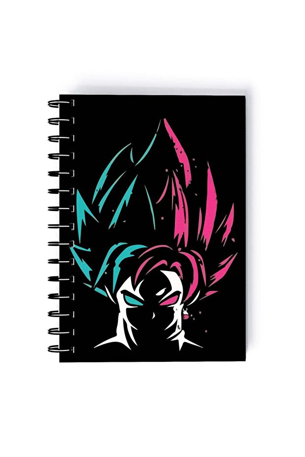 Spiral A5 Notebook Dragon Ball Z Shonen Action Manga Japanese Animated Series Anger