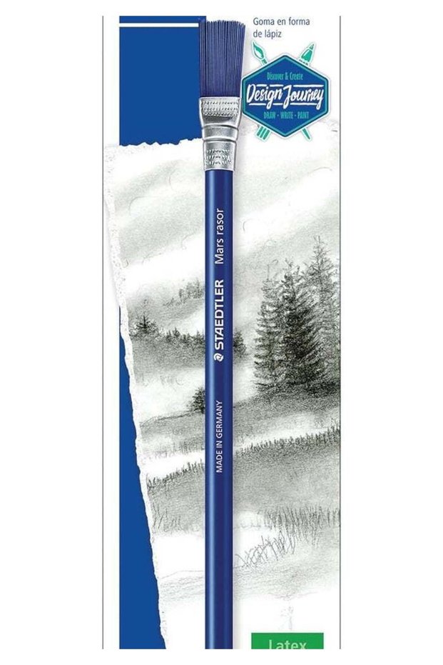 Staedtler Mars Razor 526 61BK-C Eraser Pen with Brush - Phthalate and Latex Free
