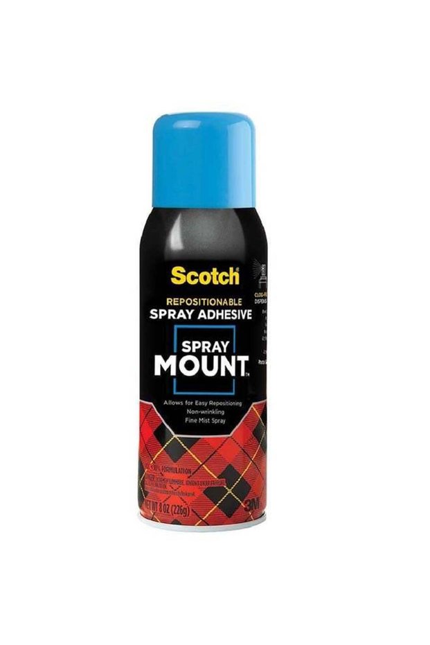 Adhesive Spray Mount Red/Blue