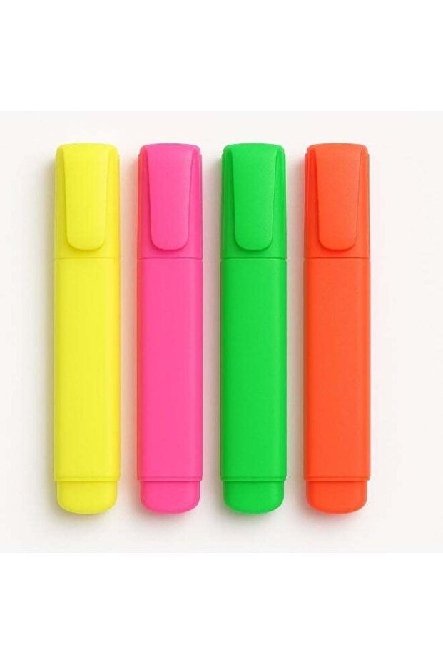 Classic Highlighter Pen Set – Fast-Drying, Long-Lasting Rainbow Colors with Large Ink Reservoir, Tw