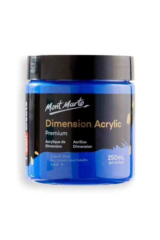 Premium Dimension Acrylic Paint 250ml Content Cobalt Blue