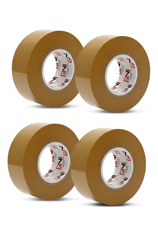 GINI Brown Packaging Tape | 48mm x 50 yards Strong Heavy Duty Packing Tape for Parcel Boxes, Moving