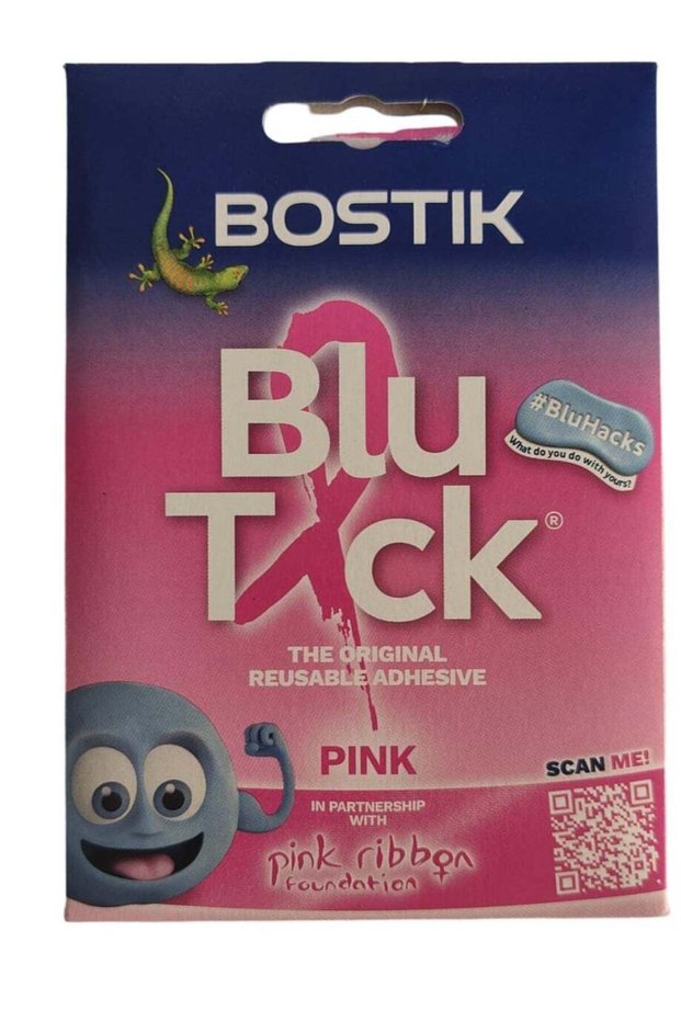 Bostik Blu Tack Handy Pink 45g