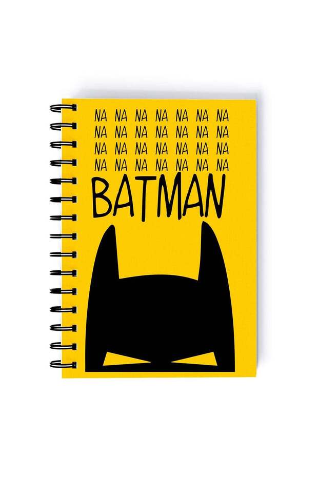 Spiral A4 Notebook Batman Dark Knight Retro Comic Joker Laugh