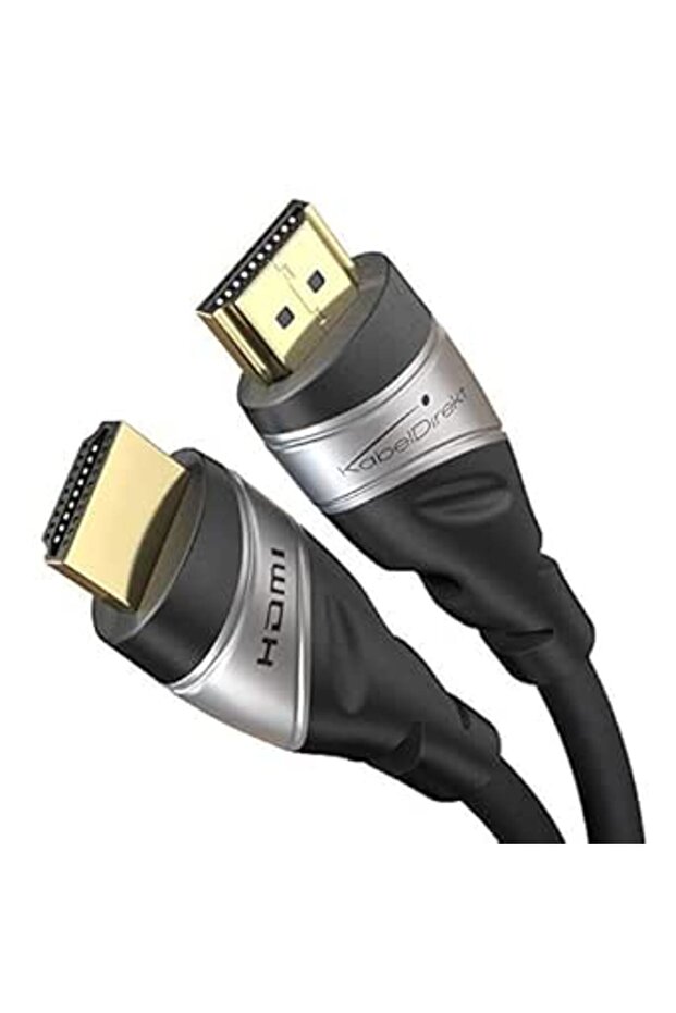 كابل HDMI 2.1 بدقة 8K و10K بطول 2 متر - معتمد بتقنية فلكسكور 48 جيجابت في الثانية