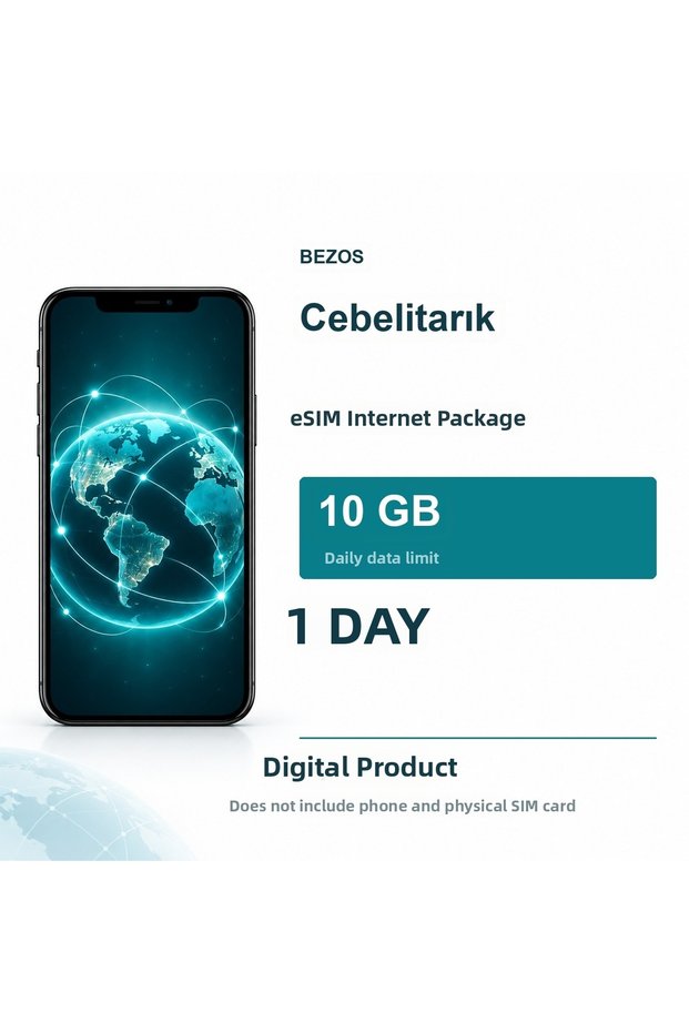 باقة الإنترنت eSIM في جبل طارق يوميًا 10 جيجابايت لمدة يوم واحد