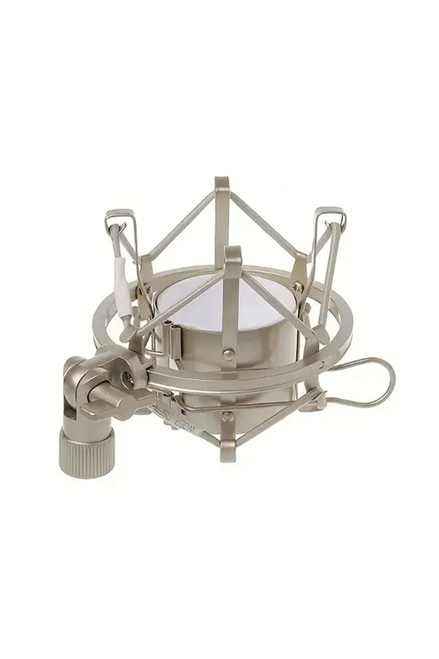 champagne goldden Universal Metal Microphone Shock Mount Mic Anti Vibration Holder Mount Fit For 44-