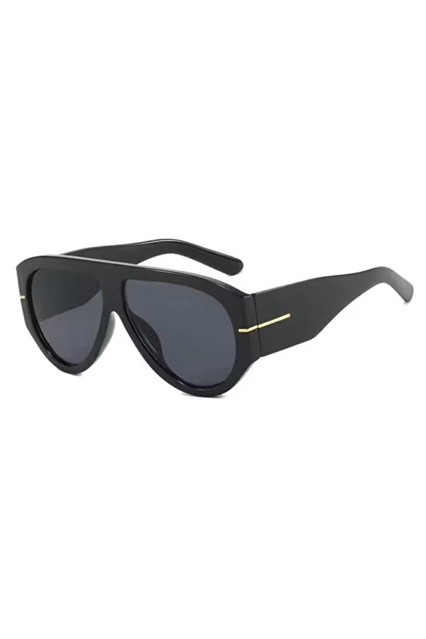 Black gray Y2K Oversized Shield Mask Sunglasses Women Futuristic Visor One-Piece Steampunk Big Frame