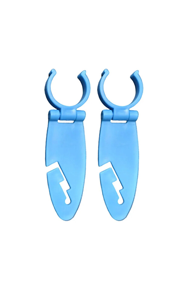 Clip Blue Double Padel Board Holder with Fixation Stand Up Paddle Board Accessories Quick Fixer for