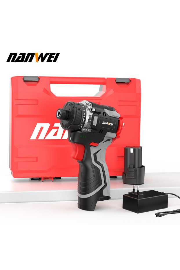 NW-S5045-1P NANWEI 16.8V Lithium-ion Cordless Drill Handheld Universal Brushless Double Speed Driver
